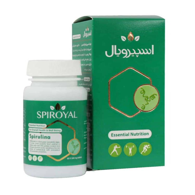 قرص جلبک اسپیرویال ماستر فوده 60 عدد