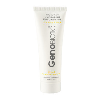 کرم مرطوب کننده و دتوکسیفای کننده ژنو بایوتیک مناسب پوست چرب و مختلط حجم 50 میلی لیتر