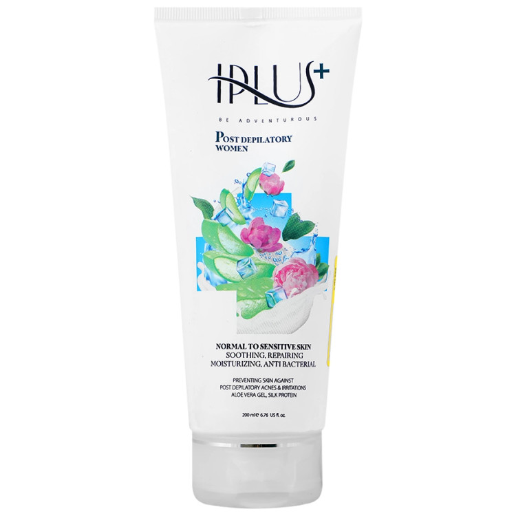لوسیون پس از اصلاح بانوان آی پلاس برای پوست معمولی و حساس 200ml