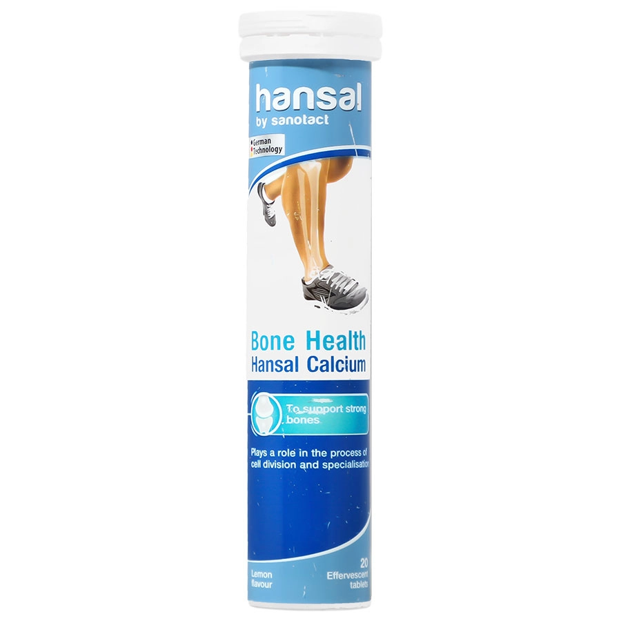 قرص جوشان کلسیم هانسال 20 عددی مدل Bone health